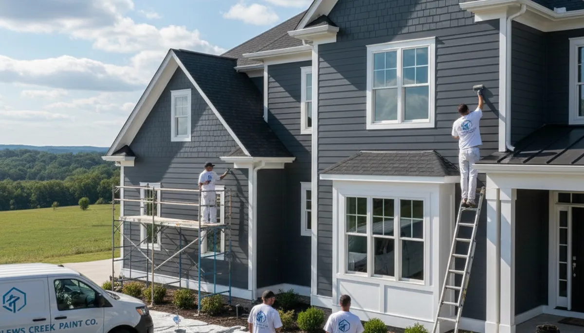 House painting contractor in Greensboro, NC providing interior and exterior painting services