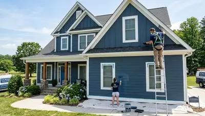 Professional house painters in Greensboro NC providing exterior home painting services