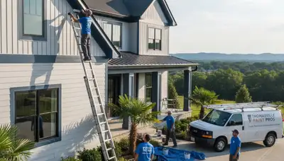 House painting service in Greensboro, NC by paintingcontractorsgreensboronc.com