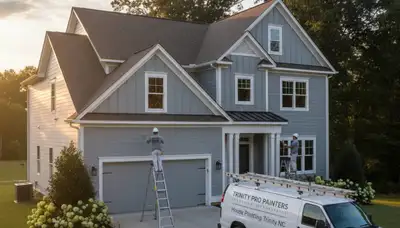 House painting service in Greensboro, NC by painting contractors for residential and exterior painting