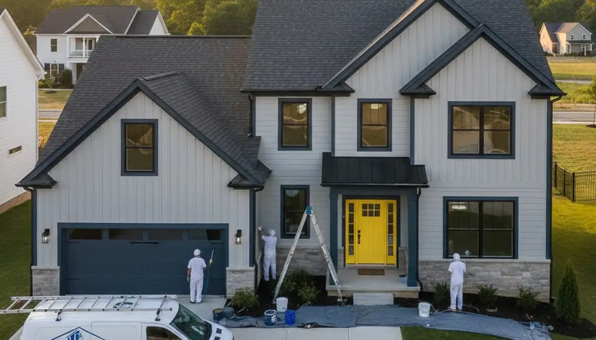 Professional house painting services in Greensboro, NC for interior and exterior homes