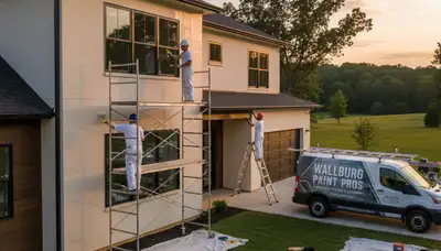 Greensboro, NC house painting contractors providing professional interior and exterior painting services